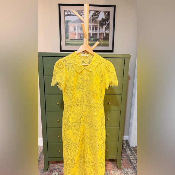 DOEN SOHANA DRESS IN DAFFODIL YELLOW, brand new, never worn, no flaws. - Picture 6 of 16